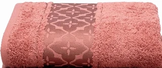 Полотенце Cleanelly OSMAN темный коралл 50х90, махра 