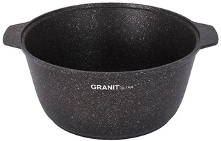 Кастрюля-жаровня Kukmara Granit Ultra, 5 л 