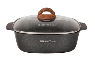 Кастрюля-жаровня Kukmara Granit Ultra original, 4 л 