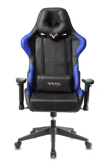 Кресло игровое Zombie Viking 5 Aero, черный/синий 