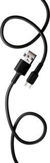 Кабель More choice K14a USB-A 2.0 - USB-C, 1 м, 2 А, черный 