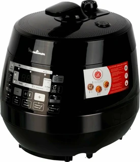 Мультиварка-скороварка Moulinex Quickchef CE430832, черный 