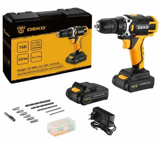 Дрель-шуруповерт DEKO Banger 16V 080-1003 
