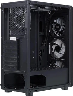 Корпус Formula CL-3303B RGB, без БП, черный 
