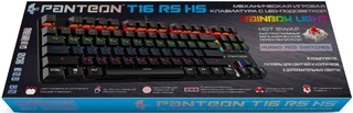 Клавиатура игровая PANTEON T16 RS HS BI, черный 