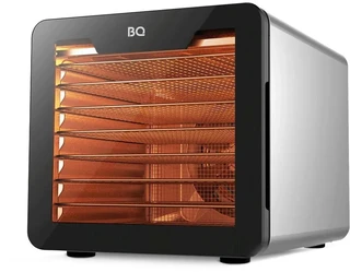Сушка для овощей и фруктов BQ FD9000, черный/стальной 