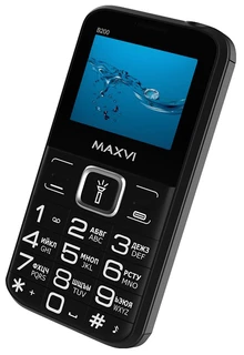 Сотовый телефон Maxvi B200, черный 