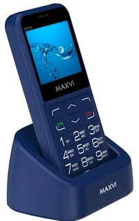 Сотовый телефон Maxvi B231ds, синий 