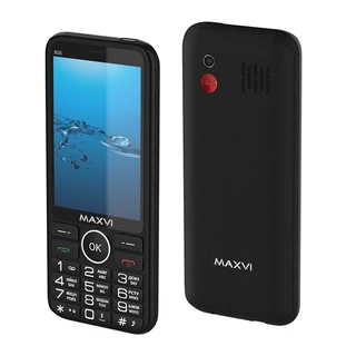 Сотовый телефон Maxvi B35, черный 