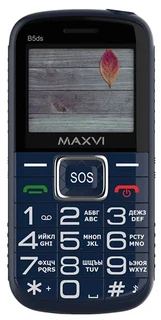 Сотовый телефон Maxvi B5ds, синий 