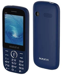 Сотовый телефон Maxvi K20, синий 