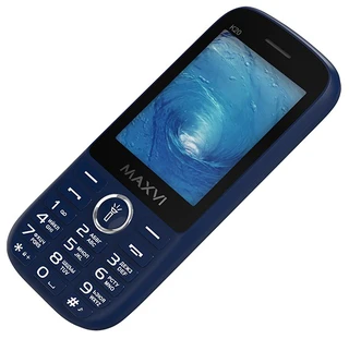 Сотовый телефон Maxvi K20, синий 