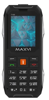 Сотовый телефон Maxvi T100, черный 