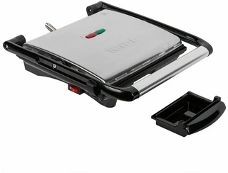 Электрогриль Tefal Panini Grill GC241D38, черный/серебристый 