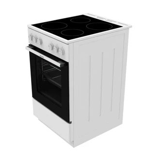 Плита стеклокерамическая Gorenje GEC5A61WG, белый 