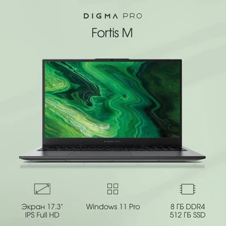 Ноутбук 17.3" Digma Pro Fortis M DN17P3-8DXW03 