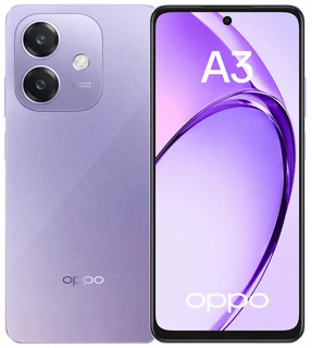 Смартфон 6.67" OPPO A3 6/256GB Starry Purple 