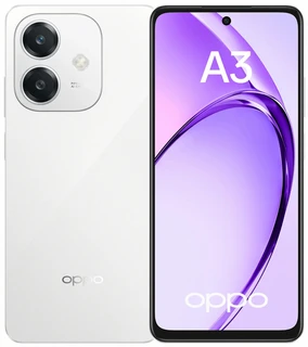 Смартфон 6.67" OPPO A3 6/256GB Starlight White 