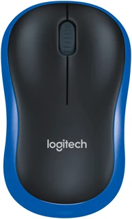 Мышь беспроводная Logitech M185, синий 