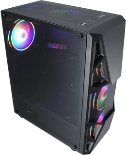 Системный блок AMD Ryzen 7 5700X/B550/32GB/RX 7600 XT 16GB/SSD 1TB/LED ATX CL-3303B RGB 700W/DOS [199111] 