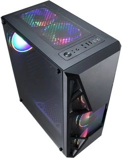 Системный блок AMD Ryzen 7 5700X/B550/32GB/RX 7600 XT 16GB/SSD 1TB/LED ATX CL-3303B RGB 700W/DOS [199111] 