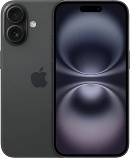 Смартфон 6.1" Apple iPhone 16 128GB Black (PI) 