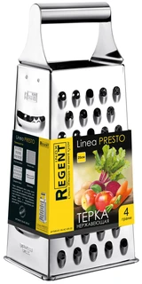 Терка четырехгранная Regent inox Linea PRESTO 93-AC-GR-33, 25 см 