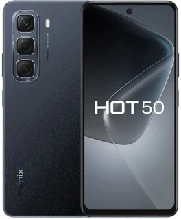 Смартфон 6.78" Infinix HOT 50 6/256GB Sleek Black 