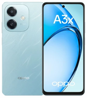 Смартфон 6.67"OPPO A3x 4/128GB, лазурный 