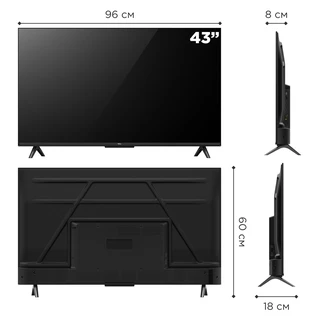 Телевизор 43" TCL 43V6B 