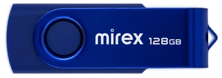 Флеш накопитель Mirex Swivel 128GB, темно-синий 