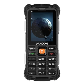 Сотовый телефон Maxvi R1, черный 