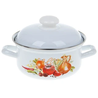 Кастрюля Лысьвенские эмали Итальянская кухня, 1.5 л 