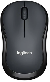 Мышь беспроводная Logitech M220 Silent, черный 