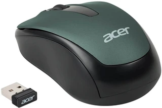 Мышь беспроводная Acer OMR135, зеленый/черный 