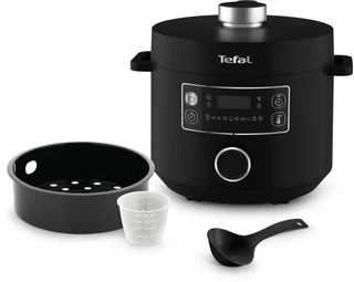 Мультиварка-скороварка Tefal Turbo Cuisine CY753832, чёрный 