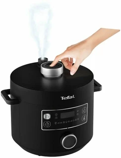 Мультиварка-скороварка Tefal Turbo Cuisine CY753832, чёрный 