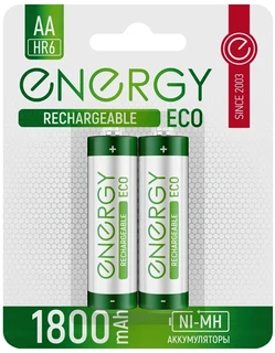 Аккумулятор AA Energy Eco HR6-2BL, 2 шт 