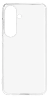 Чехол силиконовый DF для Samsung Galaxy S24 FE, прозрачный 