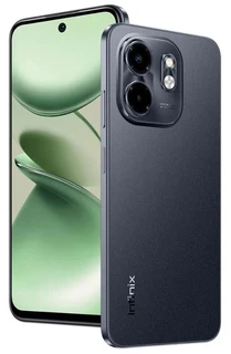 Смартфон 6.7" Infinix SMART 9 3/128GB Metallic Black 