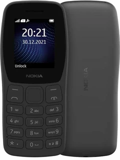 Сотовый телефон Nokia 105 SS TA-1423, черный 