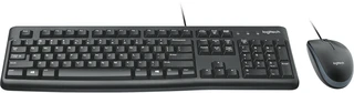 Комплект проводной Logitech MK120, черный 