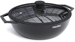 Жаровня Tesoro Florence Induction Total Dark, 4 л 