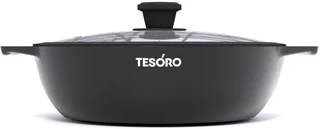 Жаровня Tesoro Florence Induction Total Dark, 4 л 