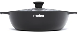 Жаровня Tesoro Florence Induction Total Dark, 3 л 