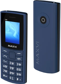 Сотовый телефон Maxvi C40, cиний 