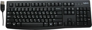 Клавиатура проводная Logitech K120, черный 