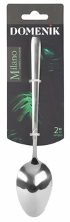 Ложка столовая DOMENIK Milano Silver, 2 шт