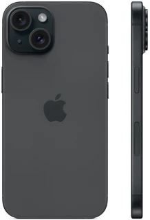 Смартфон 6.1" Apple iPhone 15 256GB Black (PI) 