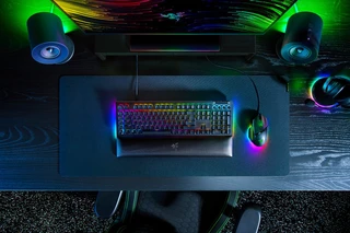 Клавиатура игровая Razer BlackWidow V4 Yellow Switch, черный 